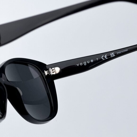 Vogue Women BRAND NEW Sunglasses Black Dark Grey Cat Eye VO5457S W44/87 main image 7